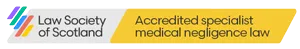 Law Society of Scotland - Accredited specialist medical negigence law